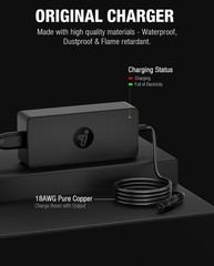 UL CE Certified 53.6V 3.9A Fast Charger Compatible with Segway Ninebot MAX G3…