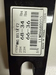 SANLIDA X9 25” ILF Riser (repainted)| WNS Delta F2 Limbs 68”- 34lbs