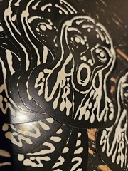 Supreme Glow In The Dark Scream Sticker SS17 + FREE SURPRISE