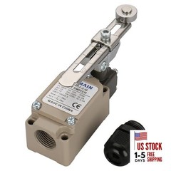 Adjustable Rotary Roller Lever Limit Switch WLCA12-2-Q Momentary 380V 10A