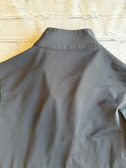 Tailored Sportsman Size Small Women’s Sun Shirt 1/4 Zip Black + Blue Barely Worn