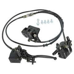 Hydraulic Rear Twin Disc Brake Caliper Cylinder For Go Kart ATV Buggy Golf Cart