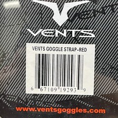 NEW Empire Vents Goggle Strap – Red