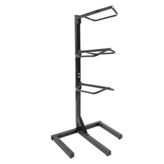 3 Tier Powder Coated Saddle Rack Stand Portable For Western Horse Pad Rack