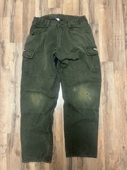 JT Paintball Denim Cargo Pants – Olive – 34 – Vintage 2000