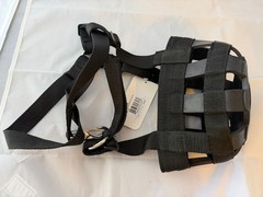 Formay Horse Grazing Muzzle w/Halter, Black, Size miniature – NWT