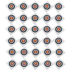 30 PCS Archery Target Paper Durable Full Shooting For Practice Popular