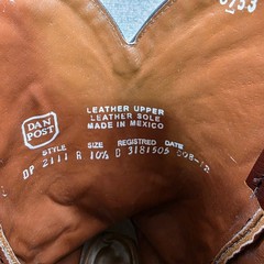 Dan Post Men’s Size 10.5 D Milwaukee Brown Leather Cowboy Boots Western DP2111