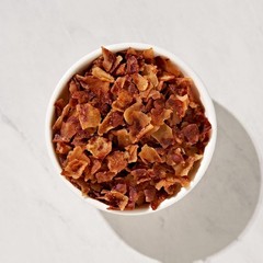 Fresh Gourmet Vegan Bacon-Less Bits – 3.5 oz Plant-Based Topping for Salads, Pot