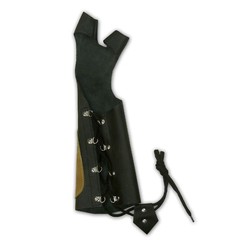 LONGBOW/RECURVE BOW TRADITIONAL ARCHERY LEATHER SHOOTING ARM GUARD & BOW GLOVE