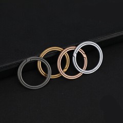 EDC Titanium Alloy Porable Keychain Ring Carabiner Key Belt Waist Hanging Buckle