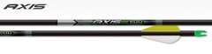 Easton Axis 400 Spine Shafts – Black (12 Count) 319102
