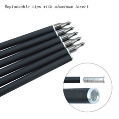 12PCS 28-inch Carbon Arrows SP500 Archery Hunting For Compound & Recurve Bow