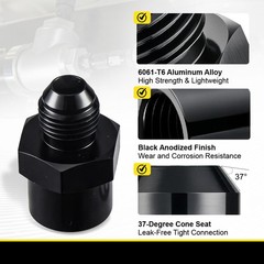 TBI/Vortec 87-98 Truck 6AN Male to Female M14x1.5 Return Fuel Line Adapter