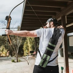 Archery Lightweight Back Arrow Quiver Arrow Holder Adjustable Arrow Backpack Bag