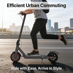 Ladped 8.5″ Foldable Electric Scooter 20KM Adult Folding E-Scooter 15mph