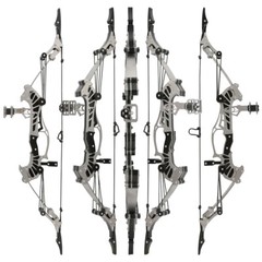 16″ Pocket Bow Mini Compound Bow Kit Archery Gift Arrow Target Shooting Hunting