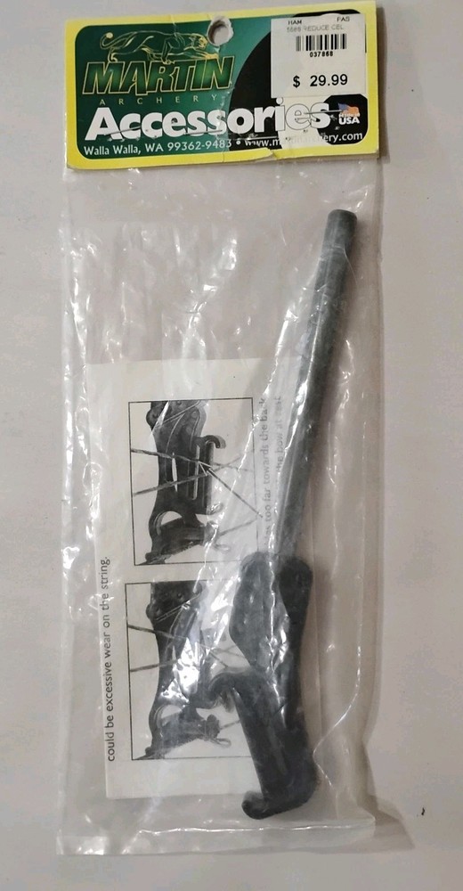 Martin Archery TRG Torque Reducing Guard Black Carbon Compound Bow Cable Slide