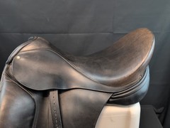 Schleese «Jes Elite» Dressage Saddle-17.5″ Dark Brown