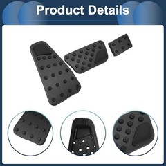 1 Set Automatic Foot Pedal Pads Foot Accelerator Pedal Covers for Dodge for