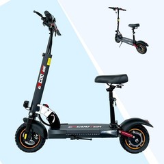 Folding Electric Scooter for Adults with 800W Motor 28Mph Off-Road with Seat C5F
