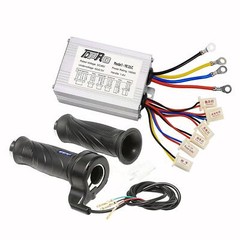 1000W Watt 48V DC Speed Controller box & Throttle Grip for brush electric motor