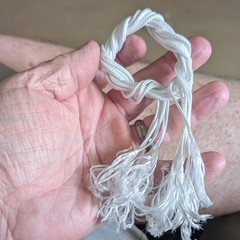 Braided tapered Dyneema crackers