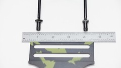 The Game Tracker Compound Bow Two Pin Camo Sight, Partial, Made in USA