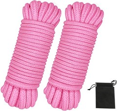 Soft Cotton Rope, 32 feet / 10m Rope, 8mm Thick, Soft Rope, Long Rope, Soft