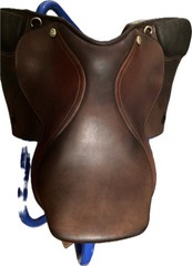 14” Ovation English Saddle, MW/W Youth Saddle