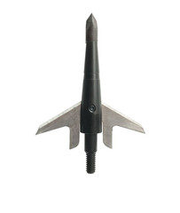 Swhacker Broadheads – 2 Blade, 100 Grain, 1.75” Cut, 3 Pack with Practice Head