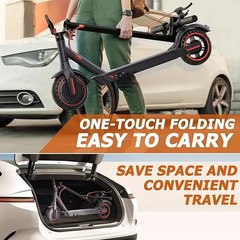 Adult Electric Scooter 8.5»Solid Tire 350W Powerful Motor Max Speed
