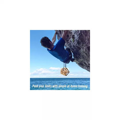 Oak Hangboard Rock Climbing Training 1-Pack with 11 Grip Options 3Cm Thick 450 L