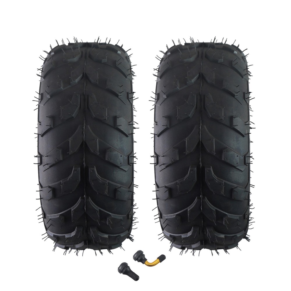 Set of 2 145/70-6 145x70x6 ATV Go Kart Street Mini Bike Tires 145/70×6 Tubeless