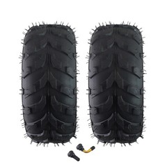 Set of 2 145/70-6 145x70x6 ATV Go Kart Street Mini Bike Tires 145/70×6 Tubeless