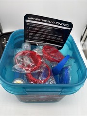 GETMOVIN SPORTS Capture The Flag Ignited Kit with Glow-in-The-Dark LED Game P…