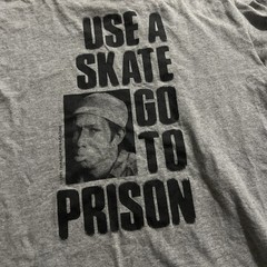 Thrasher Use A Skate Go To Prison Shirt S Mark Gonzales Gonz 1989 Reprint
