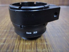 LAPCO Paintball Feedneck Ion XE Clamping Feed Ultra Low Rise Bead Blasted Black