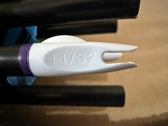 (12) Rose City PO Cedar NIGHTFALL 5S 11/32″ PAINTED & MATCHED 55-60# Arrows [v5]