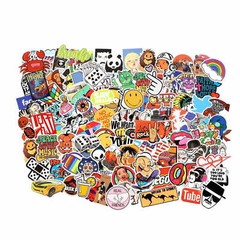 Stickers Pack Bomb Random Vinyl Skateboard Laptop Luggage Decals Dope Sticker