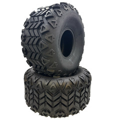 Set of 2 – 25×13.00-9 4 Ply 350MAG Tire (Compatible with M118819, AM143569)