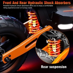 Electric Scooter Adults,2000W Motor 48V,E-Scooter Up to 46Mph & 35Miles Range US
