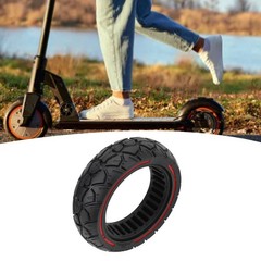 Scooter Solid Tire 10in 10×3 255×80 80/65‑6.5 Red Line Universal For