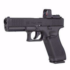 Umarex GLOCK 17 Gen 5 MOS CO2 .177 Caliber Blowback Air Pistol w/ Red Dot Optic