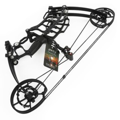 US Compound Bow Short Axis 30-70lbs Dual-use Steel Ball Arrow Hunting Fish RH LH
