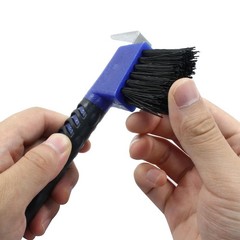2 Pcs Horse Hoof Pick Brushes with Soft Touch Rubber Handle
