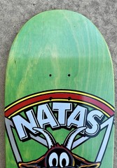 Natas Kaupus Thumbs Up Signed By Natas and Mark McKee Skateboard Deck ~Sold Out