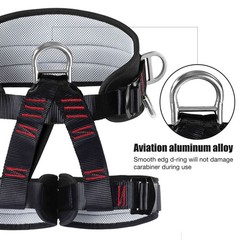 Thicken Professional Safety Belt with Magnesium Alloy Connection Ring – Tree …