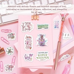 300Pc Bible Verse Christian Stickers Bible Journaling Supplies for Water Bottles