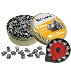Harpex Perseus .25 ( 6.35mm) Cal Pellets 23.9gr Pointed Lead 180ct
